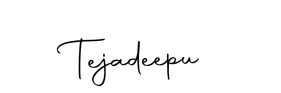 Make a short Tejadeepu signature style. Manage your documents anywhere anytime using Autography-DOLnW. Create and add eSignatures, submit forms, share and send files easily. Tejadeepu signature style 10 images and pictures png