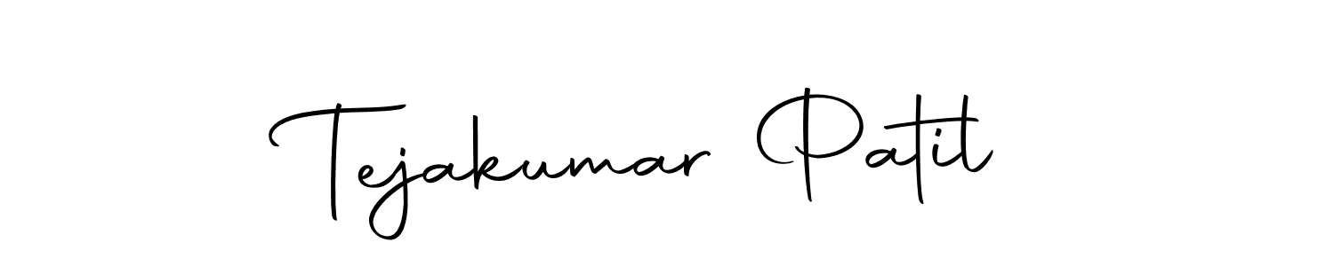 Make a beautiful signature design for name Tejakumar Patil. With this signature (Autography-DOLnW) style, you can create a handwritten signature for free. Tejakumar Patil signature style 10 images and pictures png