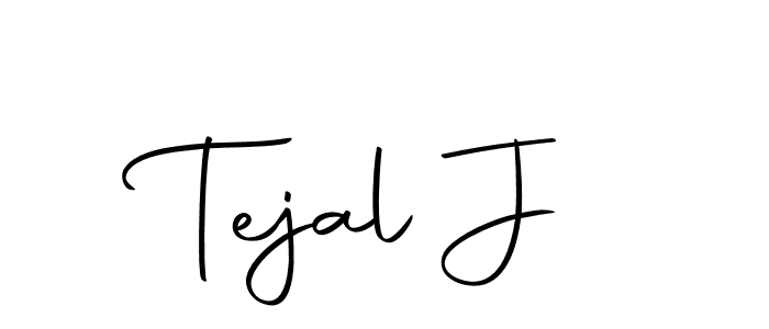 Here are the top 10 professional signature styles for the name Tejal J. These are the best autograph styles you can use for your name. Tejal J signature style 10 images and pictures png