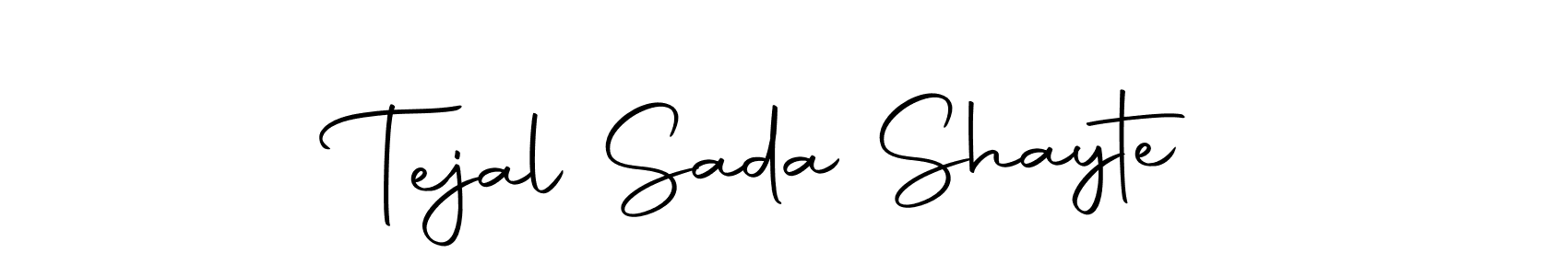 Make a beautiful signature design for name Tejal Sada Shayte. With this signature (Autography-DOLnW) style, you can create a handwritten signature for free. Tejal Sada Shayte signature style 10 images and pictures png