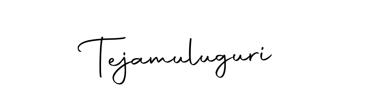 Also we have Tejamuluguri name is the best signature style. Create professional handwritten signature collection using Autography-DOLnW autograph style. Tejamuluguri signature style 10 images and pictures png
