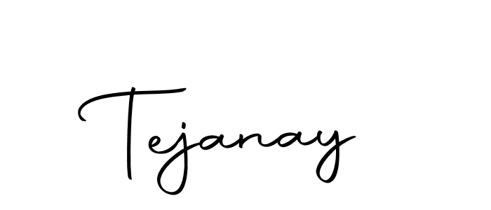 You should practise on your own different ways (Autography-DOLnW) to write your name (Tejanay) in signature. don't let someone else do it for you. Tejanay signature style 10 images and pictures png