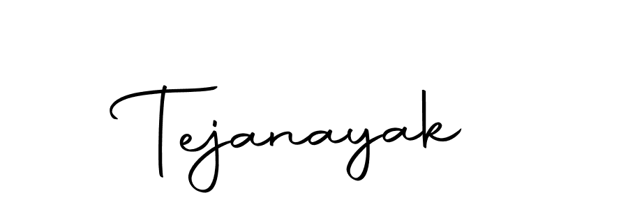 Create a beautiful signature design for name Tejanayak. With this signature (Autography-DOLnW) fonts, you can make a handwritten signature for free. Tejanayak signature style 10 images and pictures png