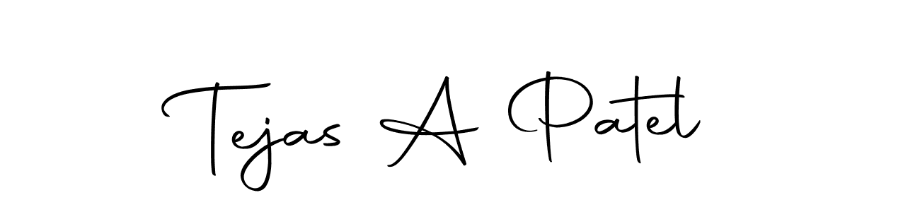 This is the best signature style for the Tejas A Patel name. Also you like these signature font (Autography-DOLnW). Mix name signature. Tejas A Patel signature style 10 images and pictures png