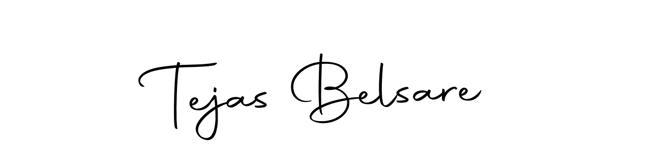 How to make Tejas Belsare signature? Autography-DOLnW is a professional autograph style. Create handwritten signature for Tejas Belsare name. Tejas Belsare signature style 10 images and pictures png