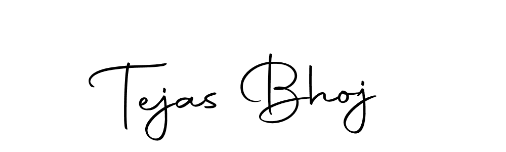 Make a short Tejas Bhoj signature style. Manage your documents anywhere anytime using Autography-DOLnW. Create and add eSignatures, submit forms, share and send files easily. Tejas Bhoj signature style 10 images and pictures png