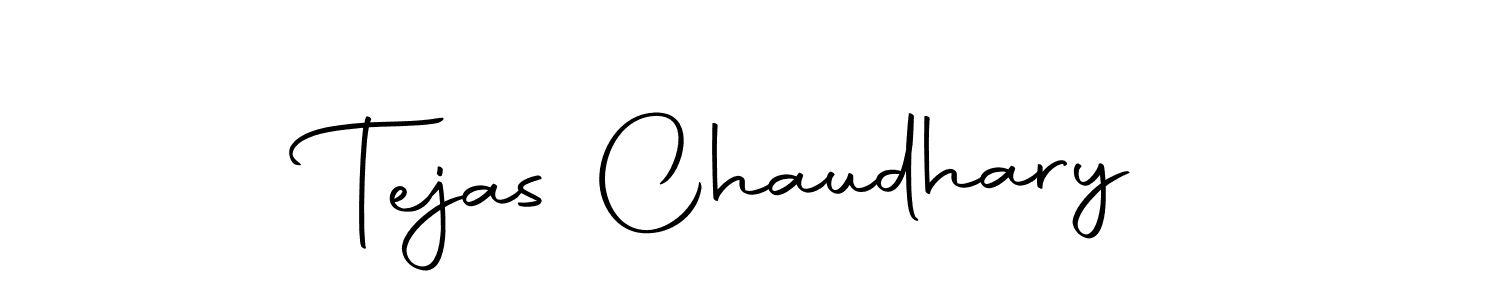 How to make Tejas Chaudhary signature? Autography-DOLnW is a professional autograph style. Create handwritten signature for Tejas Chaudhary name. Tejas Chaudhary signature style 10 images and pictures png