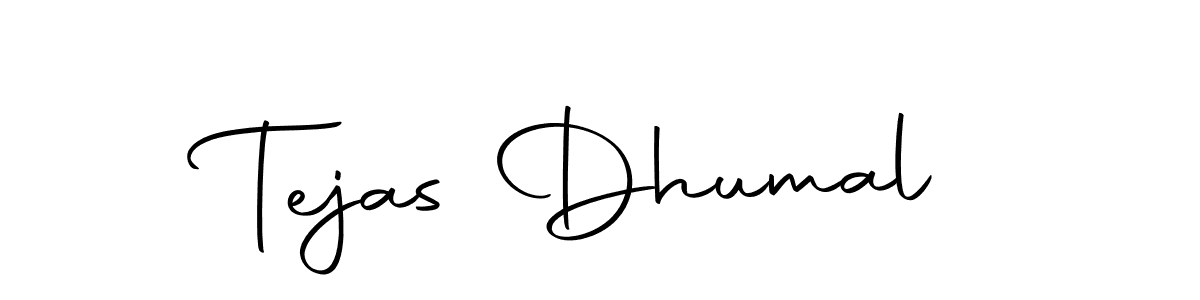 Create a beautiful signature design for name Tejas Dhumal. With this signature (Autography-DOLnW) fonts, you can make a handwritten signature for free. Tejas Dhumal signature style 10 images and pictures png