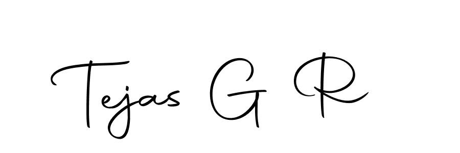 Use a signature maker to create a handwritten signature online. With this signature software, you can design (Autography-DOLnW) your own signature for name Tejas G R. Tejas G R signature style 10 images and pictures png