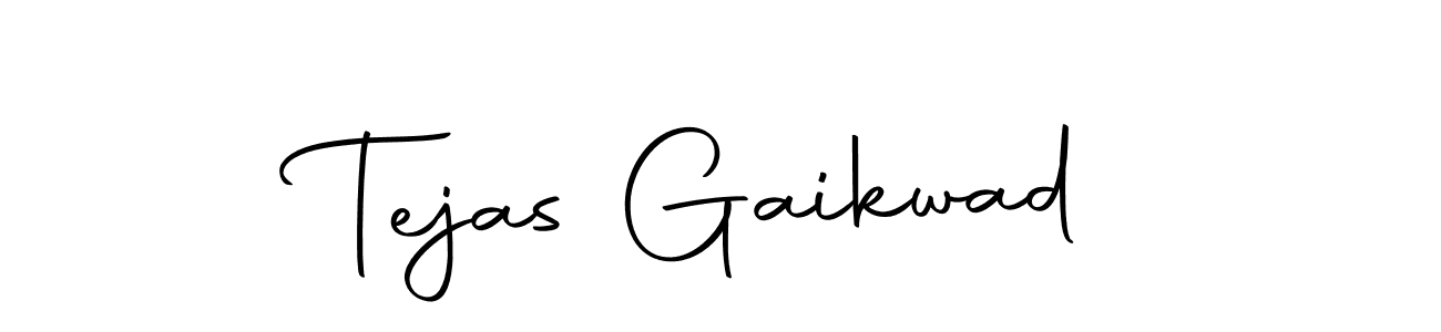 Make a beautiful signature design for name Tejas Gaikwad. With this signature (Autography-DOLnW) style, you can create a handwritten signature for free. Tejas Gaikwad signature style 10 images and pictures png