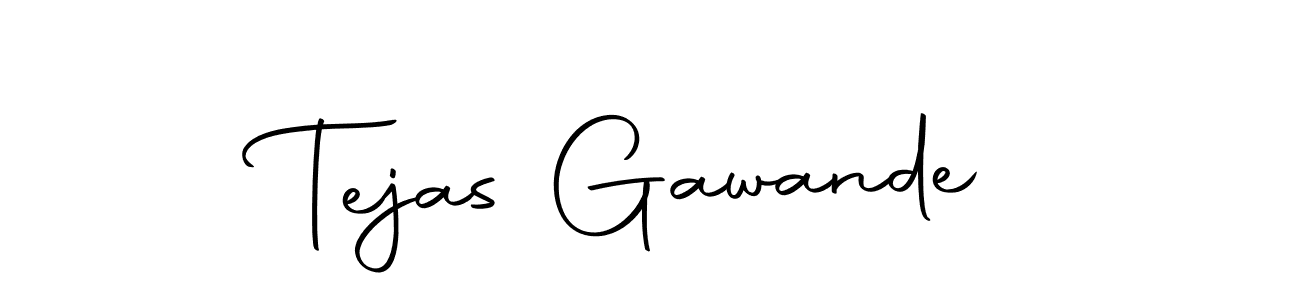 Make a short Tejas Gawande signature style. Manage your documents anywhere anytime using Autography-DOLnW. Create and add eSignatures, submit forms, share and send files easily. Tejas Gawande signature style 10 images and pictures png