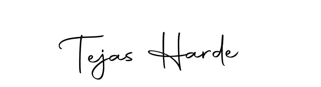 The best way (Autography-DOLnW) to make a short signature is to pick only two or three words in your name. The name Tejas Harde include a total of six letters. For converting this name. Tejas Harde signature style 10 images and pictures png