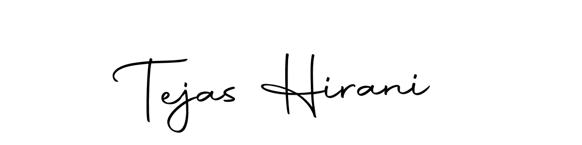 How to make Tejas Hirani signature? Autography-DOLnW is a professional autograph style. Create handwritten signature for Tejas Hirani name. Tejas Hirani signature style 10 images and pictures png