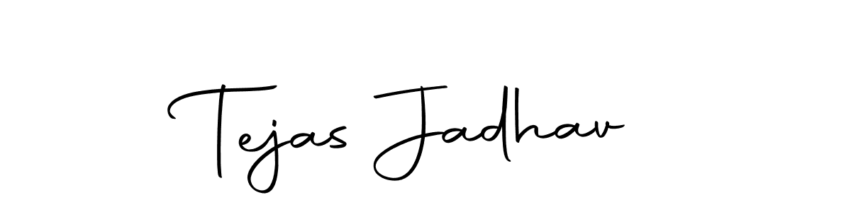 Tejas Jadhav stylish signature style. Best Handwritten Sign (Autography-DOLnW) for my name. Handwritten Signature Collection Ideas for my name Tejas Jadhav. Tejas Jadhav signature style 10 images and pictures png