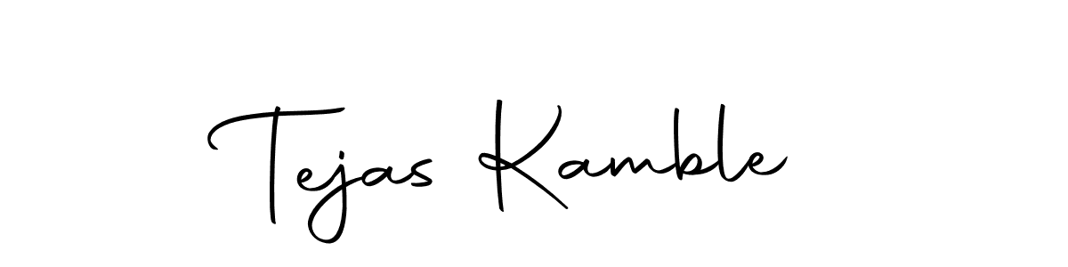 Make a beautiful signature design for name Tejas Kamble. With this signature (Autography-DOLnW) style, you can create a handwritten signature for free. Tejas Kamble signature style 10 images and pictures png