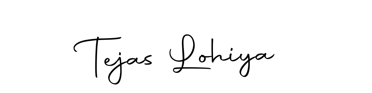How to make Tejas Lohiya signature? Autography-DOLnW is a professional autograph style. Create handwritten signature for Tejas Lohiya name. Tejas Lohiya signature style 10 images and pictures png