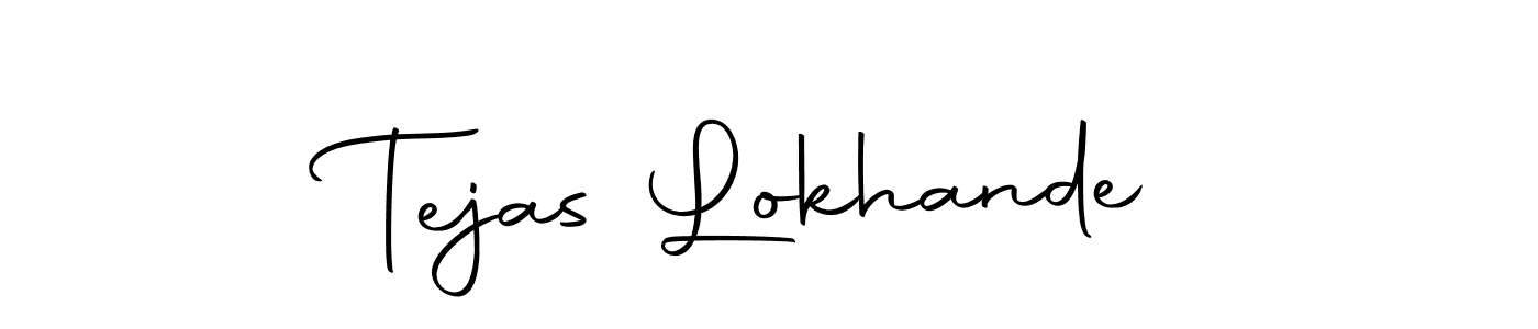 Autography-DOLnW is a professional signature style that is perfect for those who want to add a touch of class to their signature. It is also a great choice for those who want to make their signature more unique. Get Tejas Lokhande name to fancy signature for free. Tejas Lokhande signature style 10 images and pictures png
