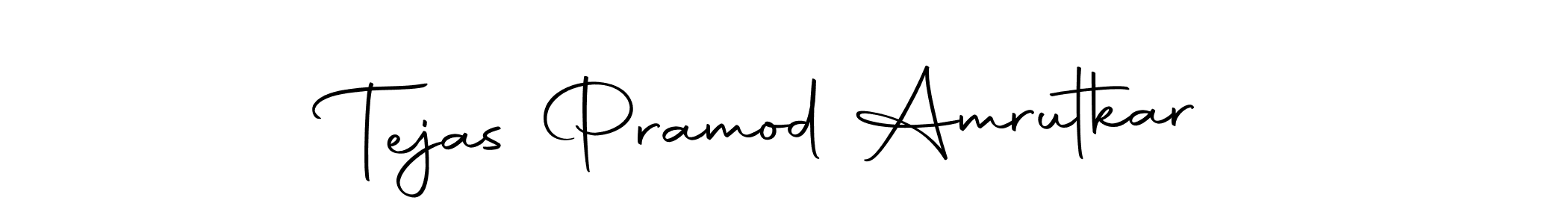 Make a beautiful signature design for name Tejas Pramod Amrutkar. With this signature (Autography-DOLnW) style, you can create a handwritten signature for free. Tejas Pramod Amrutkar signature style 10 images and pictures png