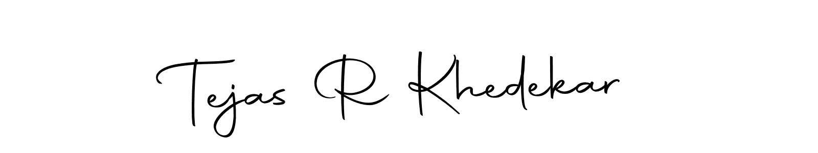 Make a beautiful signature design for name Tejas R Khedekar. With this signature (Autography-DOLnW) style, you can create a handwritten signature for free. Tejas R Khedekar signature style 10 images and pictures png