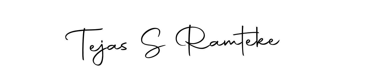 The best way (Autography-DOLnW) to make a short signature is to pick only two or three words in your name. The name Tejas S Ramteke include a total of six letters. For converting this name. Tejas S Ramteke signature style 10 images and pictures png