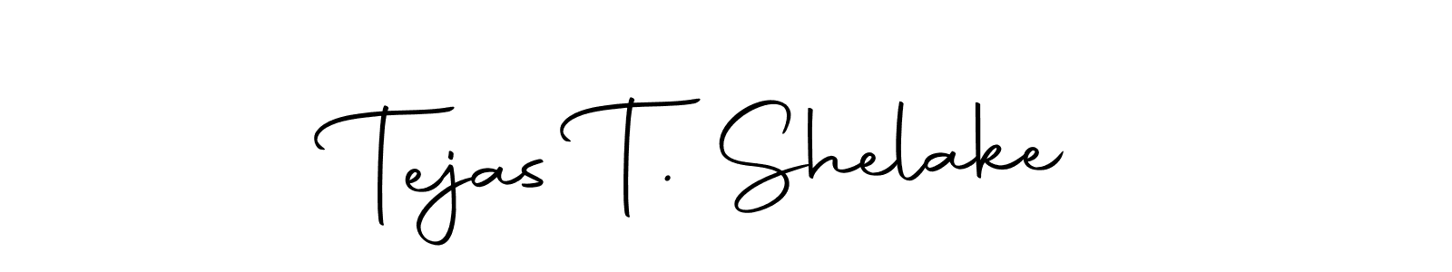 Make a beautiful signature design for name Tejas T. Shelake. With this signature (Autography-DOLnW) style, you can create a handwritten signature for free. Tejas T. Shelake signature style 10 images and pictures png