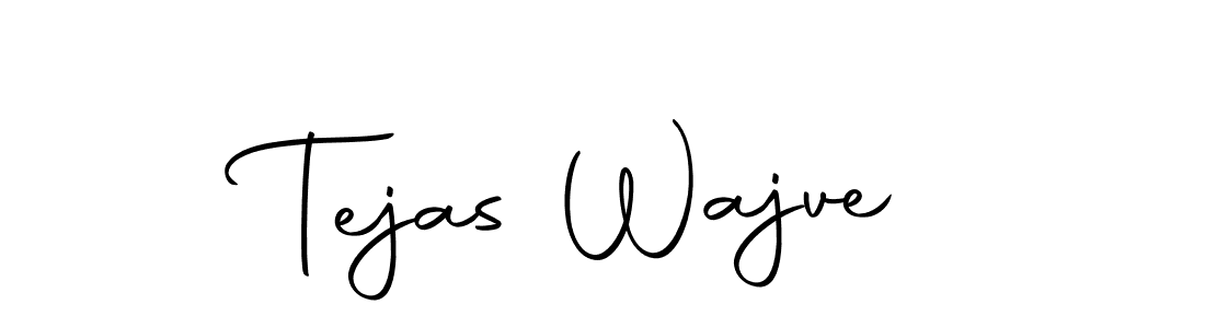 Here are the top 10 professional signature styles for the name Tejas Wajve. These are the best autograph styles you can use for your name. Tejas Wajve signature style 10 images and pictures png