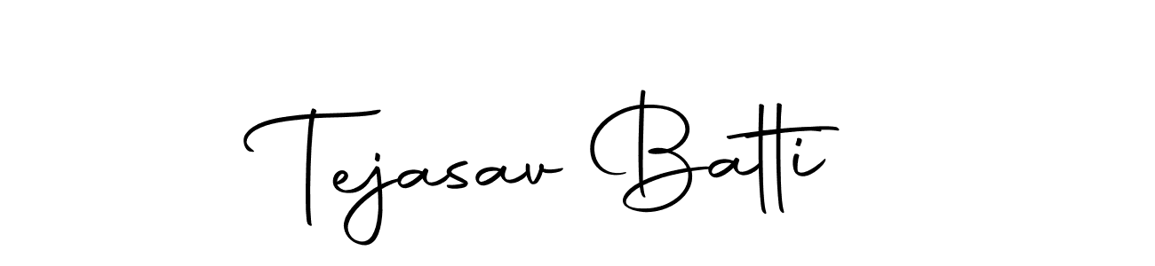 Create a beautiful signature design for name Tejasav Batti. With this signature (Autography-DOLnW) fonts, you can make a handwritten signature for free. Tejasav Batti signature style 10 images and pictures png