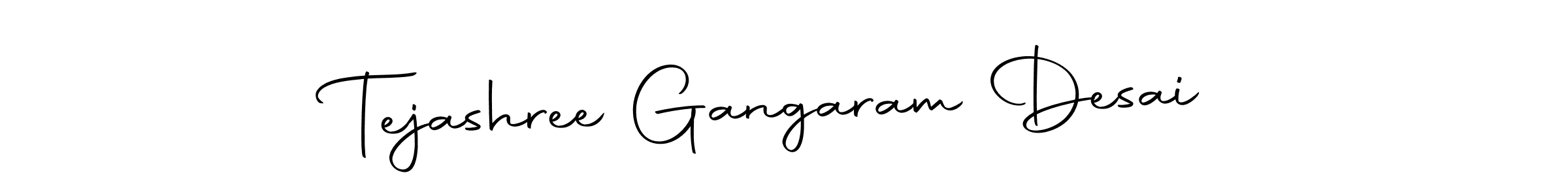Design your own signature with our free online signature maker. With this signature software, you can create a handwritten (Autography-DOLnW) signature for name Tejashree Gangaram Desai. Tejashree Gangaram Desai signature style 10 images and pictures png