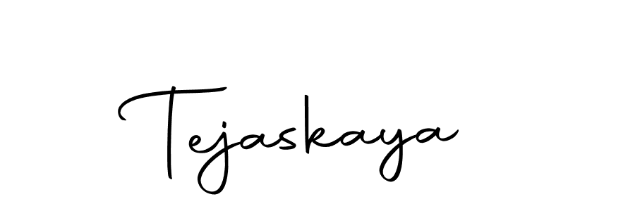Create a beautiful signature design for name Tejaskaya. With this signature (Autography-DOLnW) fonts, you can make a handwritten signature for free. Tejaskaya signature style 10 images and pictures png