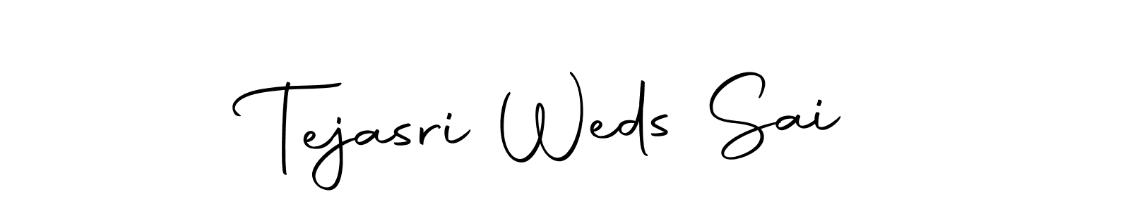 How to Draw Tejasri Weds Sai signature style? Autography-DOLnW is a latest design signature styles for name Tejasri Weds Sai. Tejasri Weds Sai signature style 10 images and pictures png