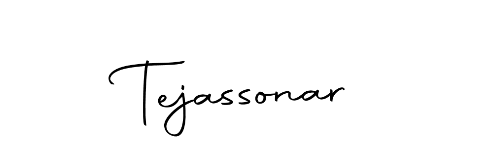 Create a beautiful signature design for name Tejassonar. With this signature (Autography-DOLnW) fonts, you can make a handwritten signature for free. Tejassonar signature style 10 images and pictures png