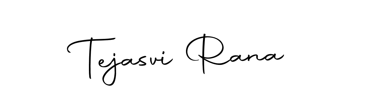 Use a signature maker to create a handwritten signature online. With this signature software, you can design (Autography-DOLnW) your own signature for name Tejasvi Rana. Tejasvi Rana signature style 10 images and pictures png