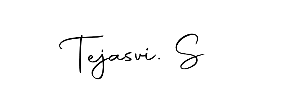 How to make Tejasvi. S name signature. Use Autography-DOLnW style for creating short signs online. This is the latest handwritten sign. Tejasvi. S signature style 10 images and pictures png