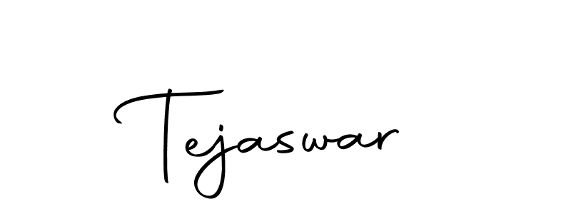 How to make Tejaswar signature? Autography-DOLnW is a professional autograph style. Create handwritten signature for Tejaswar name. Tejaswar signature style 10 images and pictures png