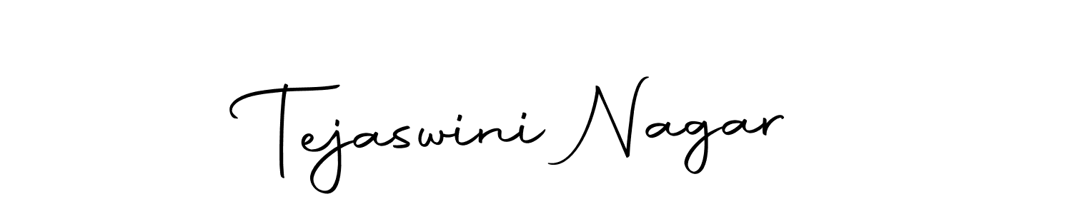 Design your own signature with our free online signature maker. With this signature software, you can create a handwritten (Autography-DOLnW) signature for name Tejaswini Nagar. Tejaswini Nagar signature style 10 images and pictures png