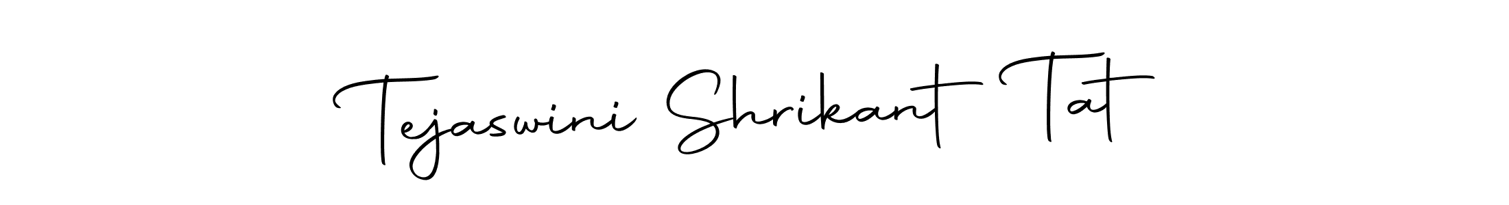 Tejaswini Shrikant Tat stylish signature style. Best Handwritten Sign (Autography-DOLnW) for my name. Handwritten Signature Collection Ideas for my name Tejaswini Shrikant Tat. Tejaswini Shrikant Tat signature style 10 images and pictures png