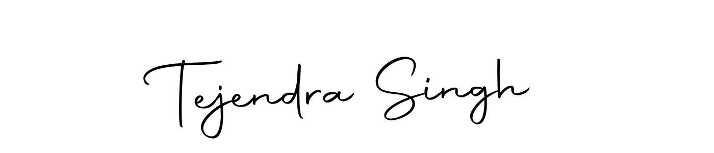 Create a beautiful signature design for name Tejendra Singh. With this signature (Autography-DOLnW) fonts, you can make a handwritten signature for free. Tejendra Singh signature style 10 images and pictures png