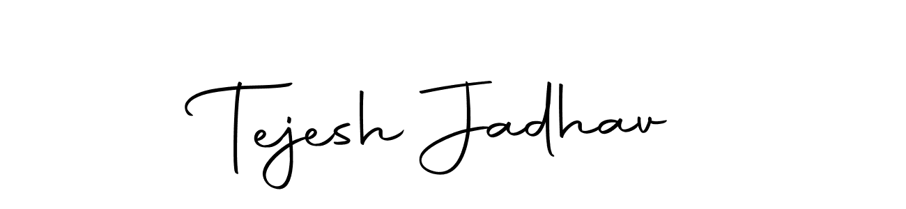 Also we have Tejesh Jadhav name is the best signature style. Create professional handwritten signature collection using Autography-DOLnW autograph style. Tejesh Jadhav signature style 10 images and pictures png