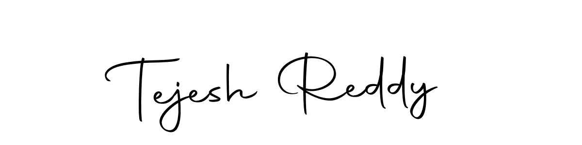 How to make Tejesh Reddy signature? Autography-DOLnW is a professional autograph style. Create handwritten signature for Tejesh Reddy name. Tejesh Reddy signature style 10 images and pictures png