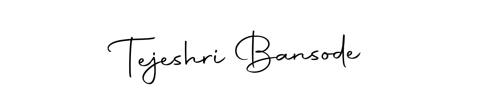 Make a beautiful signature design for name Tejeshri Bansode. With this signature (Autography-DOLnW) style, you can create a handwritten signature for free. Tejeshri Bansode signature style 10 images and pictures png