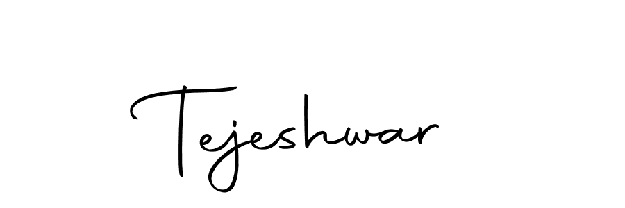 Use a signature maker to create a handwritten signature online. With this signature software, you can design (Autography-DOLnW) your own signature for name Tejeshwar. Tejeshwar signature style 10 images and pictures png