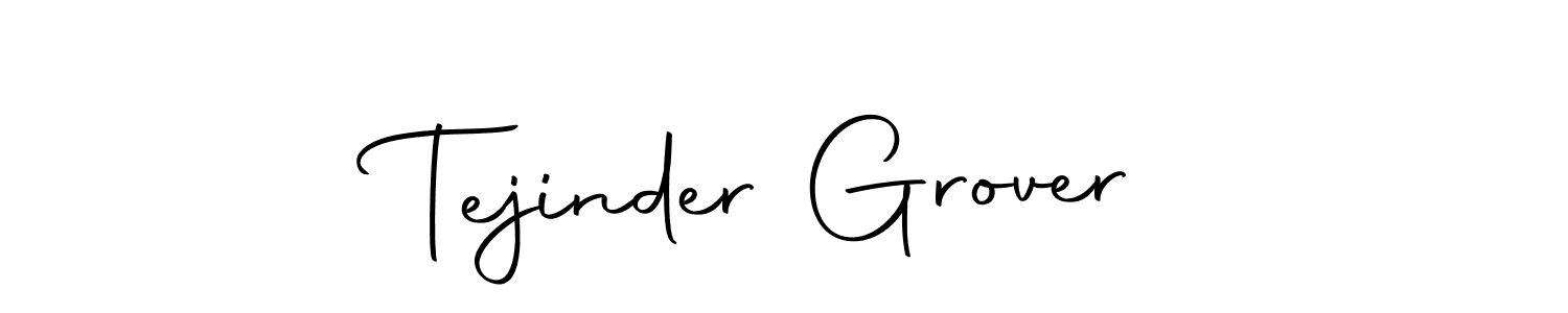 Make a beautiful signature design for name Tejinder Grover. Use this online signature maker to create a handwritten signature for free. Tejinder Grover signature style 10 images and pictures png