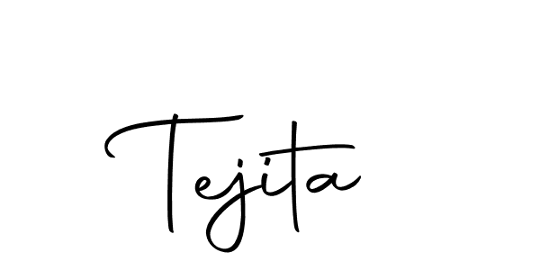 Create a beautiful signature design for name Tejita. With this signature (Autography-DOLnW) fonts, you can make a handwritten signature for free. Tejita signature style 10 images and pictures png