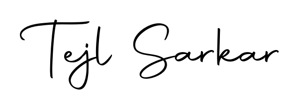 Looking for an artistic signature for Tejl Sarkar? The Autography-DOLnW calligraphy style gives a sophisticated flow suitable for business cards and emails. Tejl Sarkar signature style 10 images and pictures png
