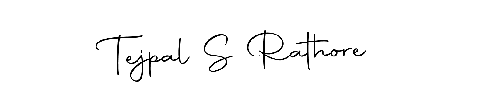 Create a beautiful signature design for name Tejpal S Rathore. With this signature (Autography-DOLnW) fonts, you can make a handwritten signature for free. Tejpal S Rathore signature style 10 images and pictures png