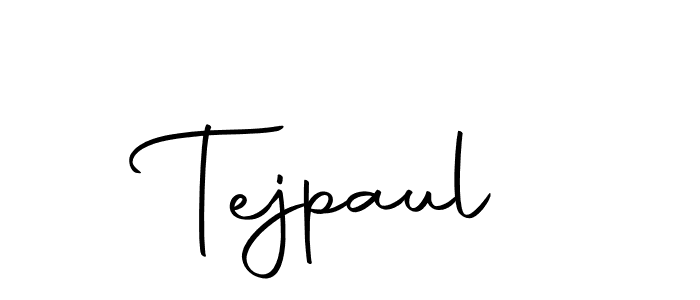 Design your own signature with our free online signature maker. With this signature software, you can create a handwritten (Autography-DOLnW) signature for name Tejpaul. Tejpaul signature style 10 images and pictures png