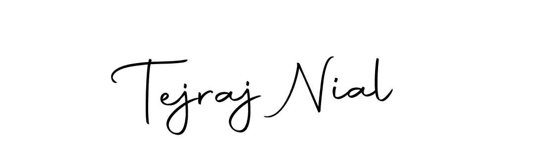 Create a beautiful signature design for name Tejraj Nial. With this signature (Autography-DOLnW) fonts, you can make a handwritten signature for free. Tejraj Nial signature style 10 images and pictures png