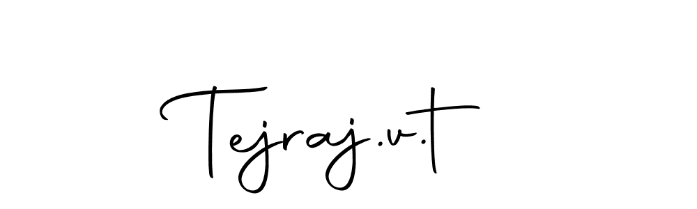 Tejraj.v.t stylish signature style. Best Handwritten Sign (Autography-DOLnW) for my name. Handwritten Signature Collection Ideas for my name Tejraj.v.t. Tejraj.v.t signature style 10 images and pictures png