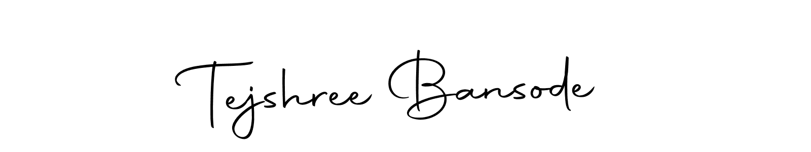 Tejshree Bansode stylish signature style. Best Handwritten Sign (Autography-DOLnW) for my name. Handwritten Signature Collection Ideas for my name Tejshree Bansode. Tejshree Bansode signature style 10 images and pictures png