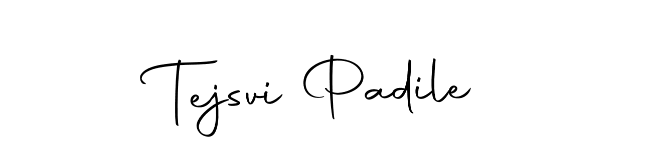 Similarly Autography-DOLnW is the best handwritten signature design. Signature creator online .You can use it as an online autograph creator for name Tejsvi Padile. Tejsvi Padile signature style 10 images and pictures png